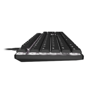 Natec Amberjack | Keyboard | Wired | US | Linear | White backlight, Hot-swappable switches, Anti-ghosting, Built-in memory, Macr Natec Amberjack | Keyboard | Wired | US | Linear | White backlight, Hot-swappable switches, Anti-ghosting, Built-in memory, Macr