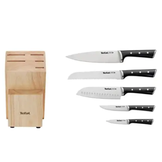 TEFAL | Set of 5 Knives with Comfort Touch holder | K232S574 | Knife | 5 pc(s) TEFAL | Set of 5 Knives with Comfort Touch holder | K232S574 | Knife | 5 pc(s)