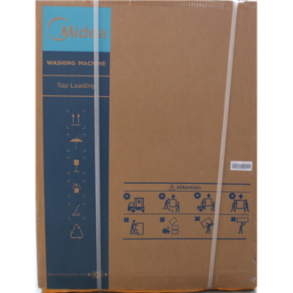 SALE OUT. Midea MF100T70BA10/W-HR Washing Machine, D, Top loading, Washing 7 kg, White | SALE OUT. | Midea Washing Machine | MF1