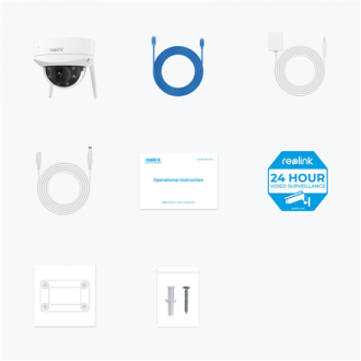 Reolink | 4K Ultra HD IK10 Vandal-Proof Camera | W437 | Dome | 8 MP | 2.7-13.5mm | IP67 | H.265 | Micro SD, Max. 512 GB Reolink | 4K Ultra HD IK10 Vandal-Proof Camera | W437 | Dome | 8 MP | 2.7-13.5mm | IP67 | H.265 | Micro SD, Max. 512 GB