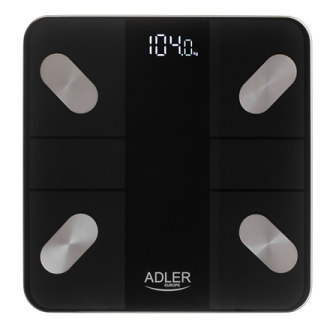 Adler | Smart Bathroom Scale | AD 8186b | Maximum weight (capacity) 180 kg | Accuracy 100 g | Body Mass Index (BMI) measuring | Adler | Smart Bathroom Scale | AD 8186b | Maximum weight (capacity) 180 kg | Accuracy 100 g | Body Mass Index (BMI) measuring |