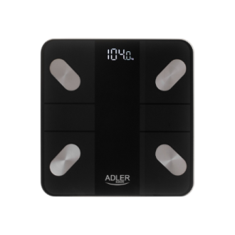 Adler | Smart Bathroom Scale | AD 8186b | Maximum weight (capacity) 180 kg | Accuracy 100 g | Body Mass Index (BMI) measuring | Adler | Smart Bathroom Scale | AD 8186b | Maximum weight (capacity) 180 kg | Accuracy 100 g | Body Mass Index (BMI) measuring |