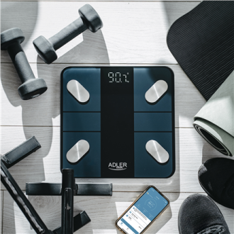 Adler | Smart Bathroom Scale | AD 8186b | Maximum weight (capacity) 180 kg | Accuracy 100 g | Body Mass Index (BMI) measuring | Adler | Smart Bathroom Scale | AD 8186b | Maximum weight (capacity) 180 kg | Accuracy 100 g | Body Mass Index (BMI) measuring |