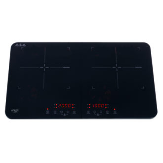 AD 6516 | Adler Cooker | Touch controls | Number of burners/cooking zones 2 | Induction | Black AD 6516 | Adler Cooker | Touch controls | Number of burners/cooking zones 2 | Induction | Black
