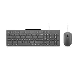 Lenovo 310 USB-A Wired Combo US English | Keyboard and Mouse Set | Wired | Mouse included | US English | Luna Grey Lenovo 310 USB-A Wired Combo US English | Keyboard and Mouse Set | Wired | Mouse included | US English | Luna Grey