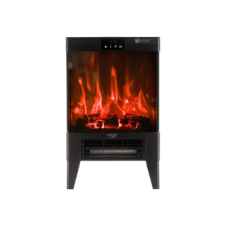 Adler LED electric fireplace with remote control | AD 7755 | Ceramic Heater | 2000 W | Number of power levels 2 | Black Adler LED electric fireplace with remote control | AD 7755 | Ceramic Heater | 2000 W | Number of power levels 2 | Black