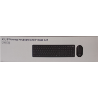 SALE OUT. ASUS CW100 KEYBOARD+MOUSE/BK/UI/104 | SALE OUT. | Asus CW100 | Keyboard and Mouse Set | Wireless | US | Black | DEMO 