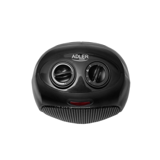 Adler | AD 7702 | Fan Heater | 1500 W | Number of power levels 2 | Black Adler | AD 7702 | Fan Heater | 1500 W | Number of power levels 2 | Black