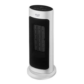 Adler | Tower Fan Heater with Timer | AD 7738 | Ceramic | 2000 W | Number of power levels 2 | Suitable for rooms up to 25 m | Wh Adler | Tower Fan Heater with Timer | AD 7738 | Ceramic | 2000 W | Number of power levels 2 | Suitable for rooms up to 25 m | Wh