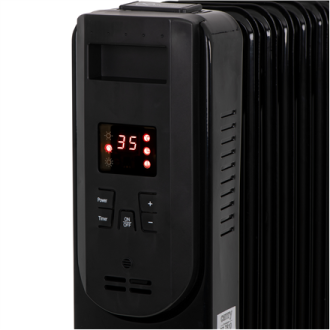 Camry | Oil-Filled Radiator with Remote Control | CR 7812 | Oil Filled Radiator | 1500 W | Number of power levels 3 | Black Camry | Oil-Filled Radiator with Remote Control | CR 7812 | Oil Filled Radiator | 1500 W | Number of power levels 3 | Black