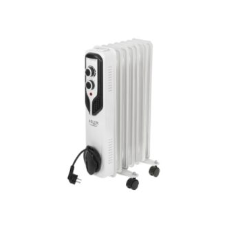 Adler | Oil-Filled Radiator | AD 7815 | Oil Filled Radiator | 1500 W | Number of power levels 3 | White Adler | Oil-Filled Radiator | AD 7815 | Oil Filled Radiator | 1500 W | Number of power levels 3 | White
