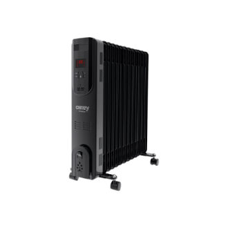 Camry | Oil-Filled Radiator with Remote Control | CR 7814 | Oil Filled Radiator | 2500 W | Number of power levels 3 | Black Camry | Oil-Filled Radiator with Remote Control | CR 7814 | Oil Filled Radiator | 2500 W | Number of power levels 3 | Black