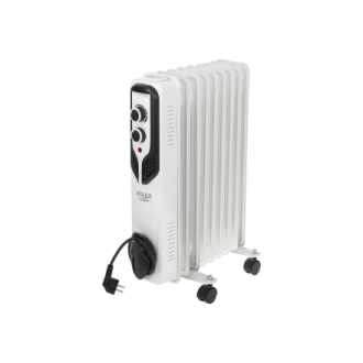 Adler | Oil-Filled Radiator | AD 7816 | Oil Filled Radiator | 2000 W | Number of power levels 3 | White Adler | Oil-Filled Radiator | AD 7816 | Oil Filled Radiator | 2000 W | Number of power levels 3 | White