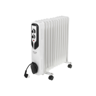 Adler | Oil-Filled Radiator | AD 7817 | Oil Filled Radiator | 2500 W | Number of power levels 3 | White Adler | Oil-Filled Radiator | AD 7817 | Oil Filled Radiator | 2500 W | Number of power levels 3 | White