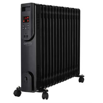 Camry | Oil-Filled Radiator with Remote Control | CR 7820 | Oil Filled Radiator | 2500 W | Number of power levels 3 | Black Camry | Oil-Filled Radiator with Remote Control | CR 7820 | Oil Filled Radiator | 2500 W | Number of power levels 3 | Black