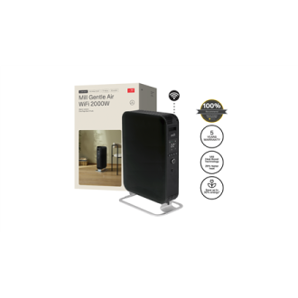 Mill | WiFI GEN3 Oil Filled Radiator | OIL2000WIFI3 | Oil Filled Radiator | 2000 W | Number of power levels 3 | Black Mill | WiFI GEN3 Oil Filled Radiator | OIL2000WIFI3 | Oil Filled Radiator | 2000 W | Number of power levels 3 | Black