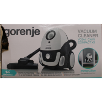 SALE OUT. | Gorenje | Vacuum cleaner | VCEA11CXWII | Bagged | 750 W | Operating radius 15 m | White | Warranty 24 month(s) | DAM SALE OUT. | Gorenje | Vacuum cleaner | VCEA11CXWII | Bagged | 750 W | Operating radius 15 m | White | Warranty 24 month(s) | DAM