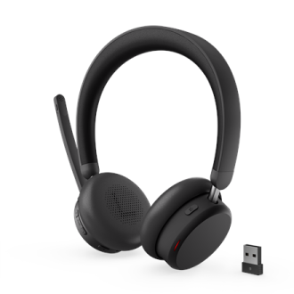 Lenovo Dual-Mode Wireless ANC Headset 6550 (USB-A, Teams) | 4XD1S19777 | Built-in microphone | Bluetooth | Black Lenovo Dual-Mode Wireless ANC Headset 6550 (USB-A, Teams) | 4XD1S19777 | Built-in microphone | Bluetooth | Black