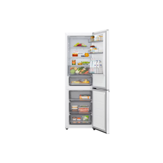 LG Refrigerator | GBBSJ10ESW | Energy efficiency class E | Free standing | Combi | Height 186 cm | Fridge net capacity 220 L | F