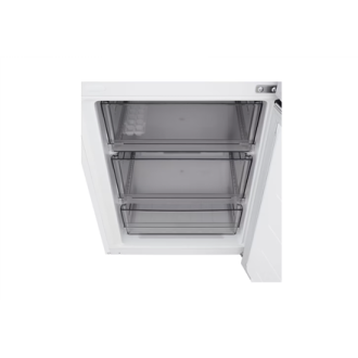 LG Refrigerator | GBBSJ10ESW | Energy efficiency class E | Free standing | Combi | Height 186 cm | Fridge net capacity 220 L | F