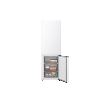LG Refrigerator | GBBSJ10ESW | Energy efficiency class E | Free standing | Combi | Height 186 cm | Fridge net capacity 220 L | F