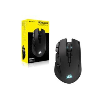Corsair IRONCLAW SE | Gaming Mouse | Wireless/Wired | 2.4GHz, Bluetooth, USB-C | Black Corsair IRONCLAW SE | Gaming Mouse | Wireless/Wired | 2.4GHz, Bluetooth, USB-C | Black