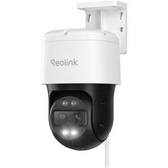 Reolink 4K Dual-Lens PoE Camera with Auto Tracking | TrackMix PoE | PTZ | 8 MP | 2.8mm/F1.6 | IP65 | H.264, H.265 | Micro SD, Ma Reolink 4K Dual-Lens PoE Camera with Auto Tracking | TrackMix PoE | PTZ | 8 MP | 2.8mm/F1.6 | IP65 | H.264, H.265 | Micro SD, Ma