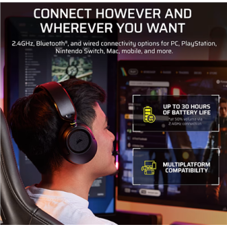 Corsair Gaming Headset | HS35 v3 | Bluetooth | Over-Ear | Microphone | Carbon | Wireless Corsair Gaming Headset | HS35 v3 | Bluetooth | Over-Ear | Microphone | Carbon | Wireless