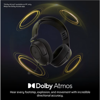 Corsair Gaming Headset | HS35 v3 | Bluetooth | Over-Ear | Microphone | Carbon | Wireless Corsair Gaming Headset | HS35 v3 | Bluetooth | Over-Ear | Microphone | Carbon | Wireless