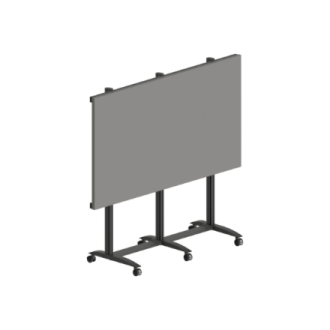 EDBAK Floor stand | TRV400.006 Videoconferencing trolley for Samsung | Height adjustment | 130 EDBAK Floor stand | TRV400.006 Videoconferencing trolley for Samsung | Height adjustment | 130
