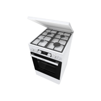Gorenje GK5C42WF-B | Cooker | Hob type Gas | Oven type Electric | White | Width 50 cm | Depth 59.4 cm | Grilling | Energy effici Gorenje GK5C42WF-B | Cooker | Hob type Gas | Oven type Electric | White | Width 50 cm | Depth 59.4 cm | Grilling | Energy effici