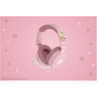 Razer Gaming Headset | Kraken V4 X | Wired | On-ear | Microphone | Pikachu & Eevee Edition Razer Gaming Headset | Kraken V4 X | Wired | On-ear | Microphone | Pikachu & Eevee Edition
