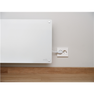 Mill Glass Smart WiFi Panel Heater Gen. 4 | GL400WIFI4 | Panel Heater | 400 W | Suitable for rooms up to 4-6 m | White | IPX4 Mill Glass Smart WiFi Panel Heater Gen. 4 | GL400WIFI4 | Panel Heater | 400 W | Suitable for rooms up to 4-6 m | White | IPX4