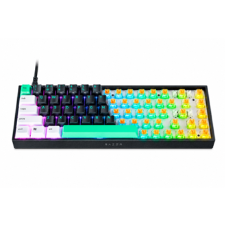 Razer | Reclusa X Mini 65% | Mechanical Gaming Keyboard | Wired | US | Razer Mechanical Switches Gen-3 (Tactile) | Black Razer | Reclusa X Mini 65% | Mechanical Gaming Keyboard | Wired | US | Razer Mechanical Switches Gen-3 (Tactile) | Black