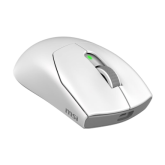 MSI Gaming Mouse | FORGE GM340 WIRELESS | Wireless | 2.4 GHz, Bluetooth, USB | White MSI Gaming Mouse | FORGE GM340 WIRELESS | Wireless | 2.4 GHz, Bluetooth, USB | White