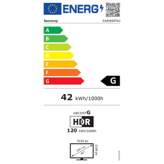 Samsung LS40H850TAUXEN | 40 Samsung LS40H850TAUXEN | 40