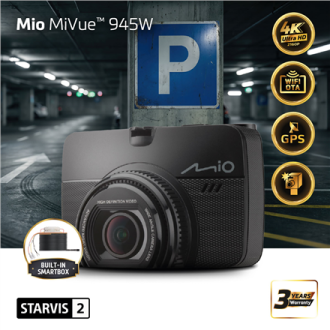 Mio Premium 4K, STARVIS 2, Wi-Fi, GPS Dash Cam | MiVue 945W | GPS | Wi-Fi Mio Premium 4K, STARVIS 2, Wi-Fi, GPS Dash Cam | MiVue 945W | GPS | Wi-Fi
