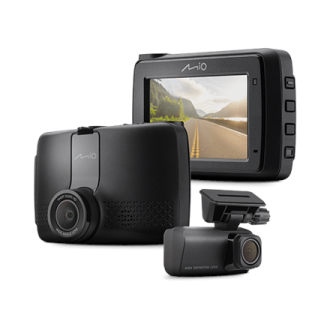 Mio Front & Rear Dual Dash Cam with HDR | MiVue 803WD Pro | GPS | Wi-Fi Mio Front & Rear Dual Dash Cam with HDR | MiVue 803WD Pro | GPS | Wi-Fi