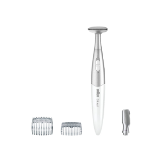 Braun Precision hair remover | Silk- pil FG1100 | Cordless | Number of length steps 2 | White Braun Precision hair remover | Silk- pil FG1100 | Cordless | Number of length steps 2 | White