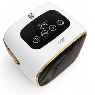 Adler AD 7762 Ceramic Fan Heater with LED Display, Cool Air Fan Adler AD 7762 Ceramic Fan Heater with LED Display, Cool Air Fan