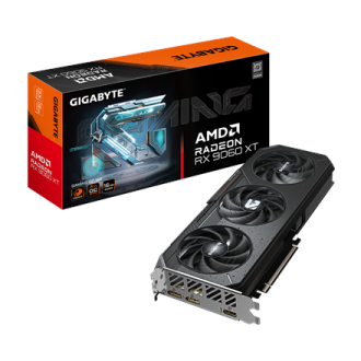 Gigabyte Radeon RX 9060 XT GAMING OC 16G | AMD | 16 GB | Radeon RX 9060 XT | GDDR6 | HDMI ports quantity 1 | PCI-E 5.0 Gigabyte Radeon RX 9060 XT GAMING OC 16G | AMD | 16 GB | Radeon RX 9060 XT | GDDR6 | HDMI ports quantity 1 | PCI-E 5.0