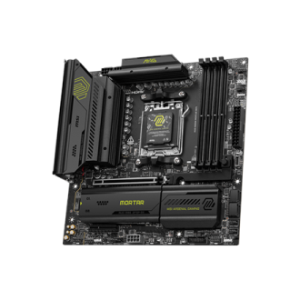 MSI MAG B850M MORTAR WIFI | Processor family AMD | Processor socket AM5 | DDR5 | Supported hard disk drive interfaces SATA, M.2 MSI MAG B850M MORTAR WIFI | Processor family AMD | Processor socket AM5 | DDR5 | Supported hard disk drive interfaces SATA, M.2