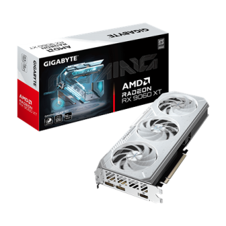 Gigabyte Radeon RX 9060 XT GAMING OC ICE 16G | AMD | 16 GB | Radeon RX 9060 XT | GDDR6 | HDMI ports quantity 1 | PCI-E 5.0 Gigabyte Radeon RX 9060 XT GAMING OC ICE 16G | AMD | 16 GB | Radeon RX 9060 XT | GDDR6 | HDMI ports quantity 1 | PCI-E 5.0