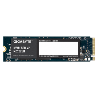 Gigabyte SSD | 256 GB | SSD form factor M.2 2280 | Solid-state drive interface PCIe 3.0 x4 NVMe | Read speed 3200 MB/s | Write s