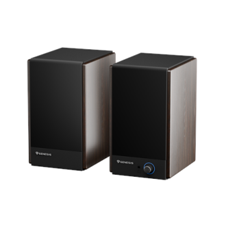 Genesis 2.0 Speakers | Arsen 502BT | 60 W | Bluetooth | Wireless connection | Brown Genesis 2.0 Speakers | Arsen 502BT | 60 W | Bluetooth | Wireless connection | Brown