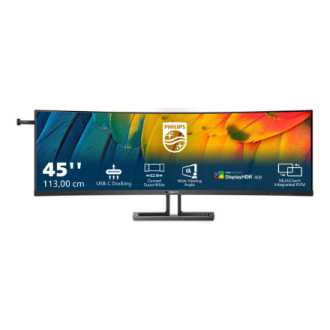 Philips | Curved Business Monitor | 45B1U6900C/00 | 44.5 