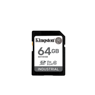 Kingston | Memory Card | SDIT/64GB | 64 GB | SD | Flash memory class Class 10, UHS-I, U3, V30, A1 Kingston | Memory Card | SDIT/64GB | 64 GB | SD | Flash memory class Class 10, UHS-I, U3, V30, A1