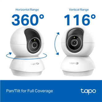 TP-LINK | Tapo C250 | Pan/Tilt AI Home Security Wi-Fi Camera | PTZ | 8 MP | 4mm/F1.6 | H.265 | MicroSD Card up to 512 GB TP-LINK | Tapo C250 | Pan/Tilt AI Home Security Wi-Fi Camera | PTZ | 8 MP | 4mm/F1.6 | H.265 | MicroSD Card up to 512 GB