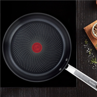 TEFAL | Pan Set | Intuition B817S255 | Frying | Diameter 20/26 cm | Suitable for induction hob | Fixed handle | Black/Silver TEFAL | Pan Set | Intuition B817S255 | Frying | Diameter 20/26 cm | Suitable for induction hob | Fixed handle | Black/Silver