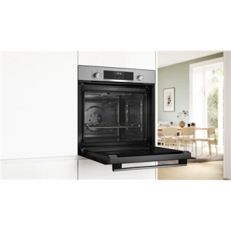 Bosch Oven | HBG517CS4 | 71 L | Electric | Hydrolytic | Control knob | Height 59.5 cm | Width 59.4 cm | Stainless steel Bosch Oven | HBG517CS4 | 71 L | Electric | Hydrolytic | Control knob | Height 59.5 cm | Width 59.4 cm | Stainless steel